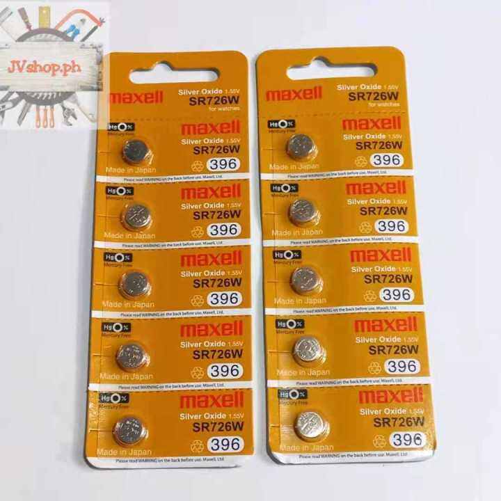 Original Maxell Sr W Silver Oxide V Battery Lazada Ph