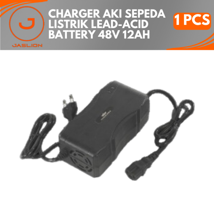 Charger Aki Sepeda Listrik Lead Acid Battery 48V 12Ah Lazada Indonesia