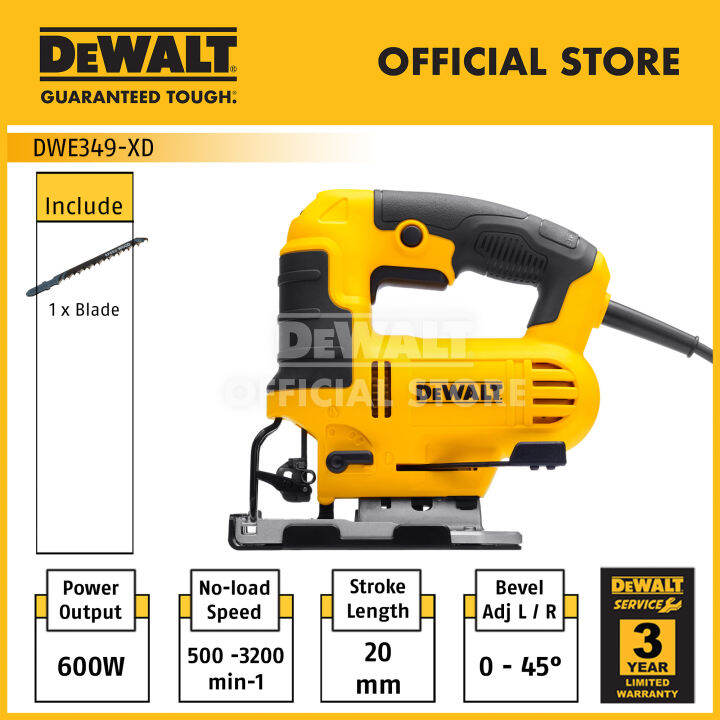 Dewalt DWE349 XD 650W High Performance Jig Saw DWE349 Lazada