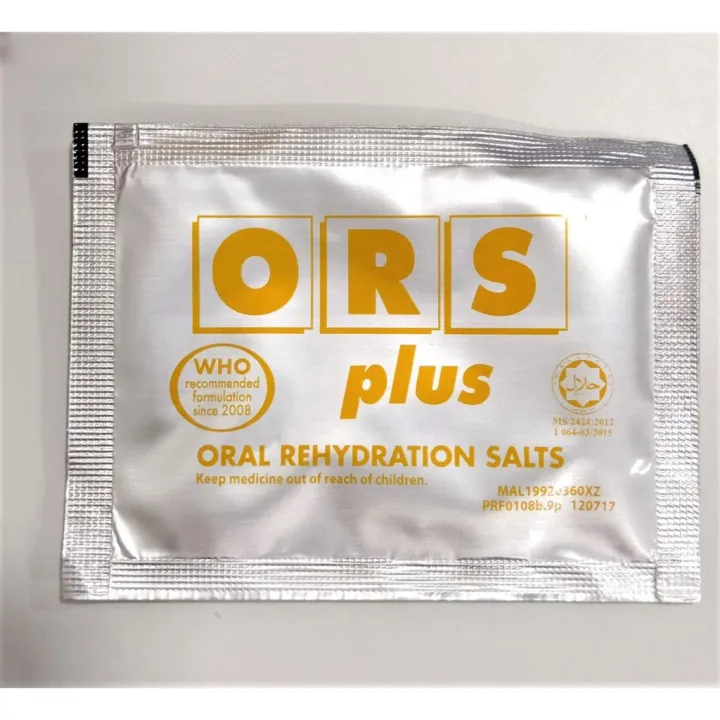 Oral Rehydration Salt ORS Plus Sachet Lazada