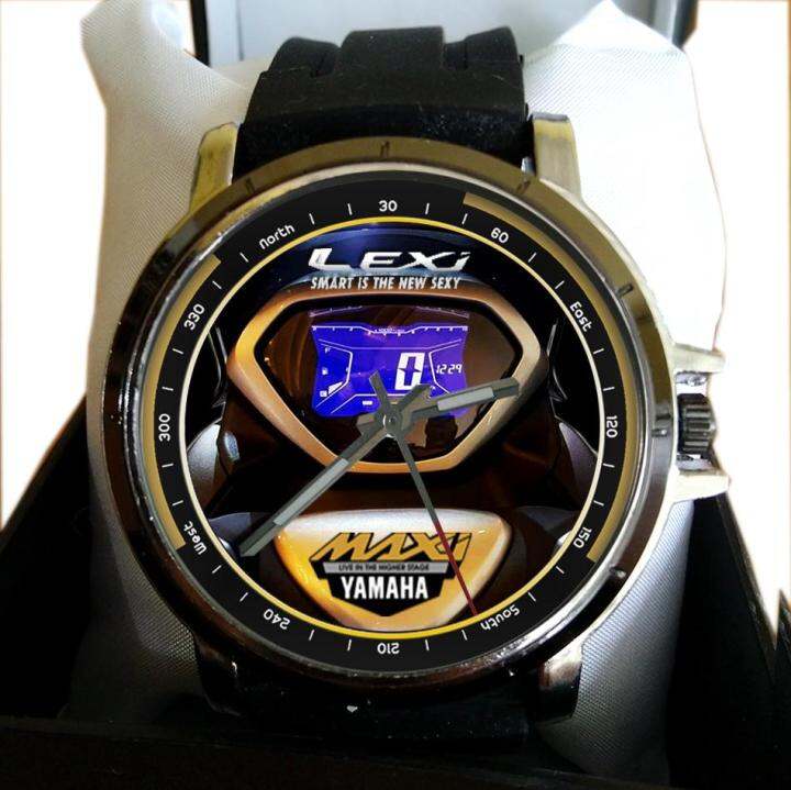 Jam Tangan Custom Yamaha Lexi Speedometer Lazada Indonesia