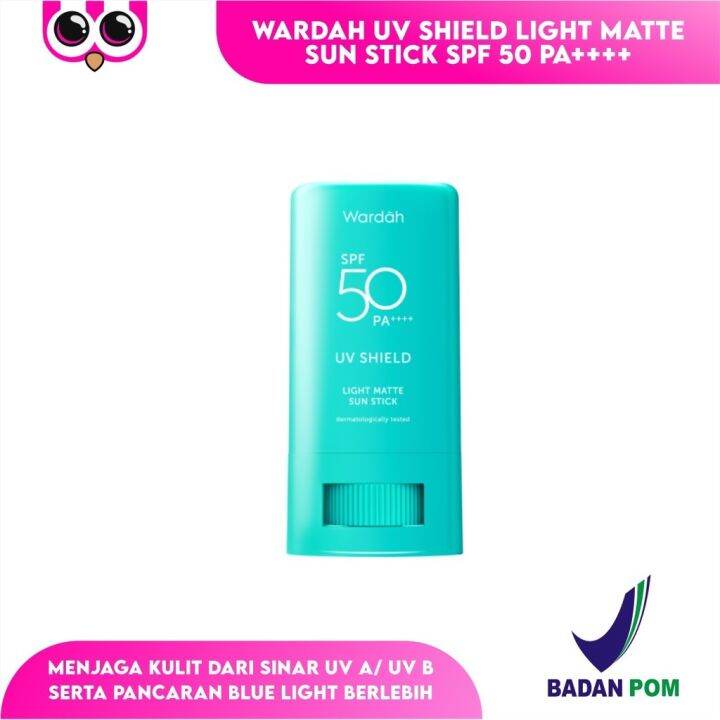 WARDAH UV SHIELD LIGHT MATTE SUN STICK SPF 50 PA SUNSCREEN