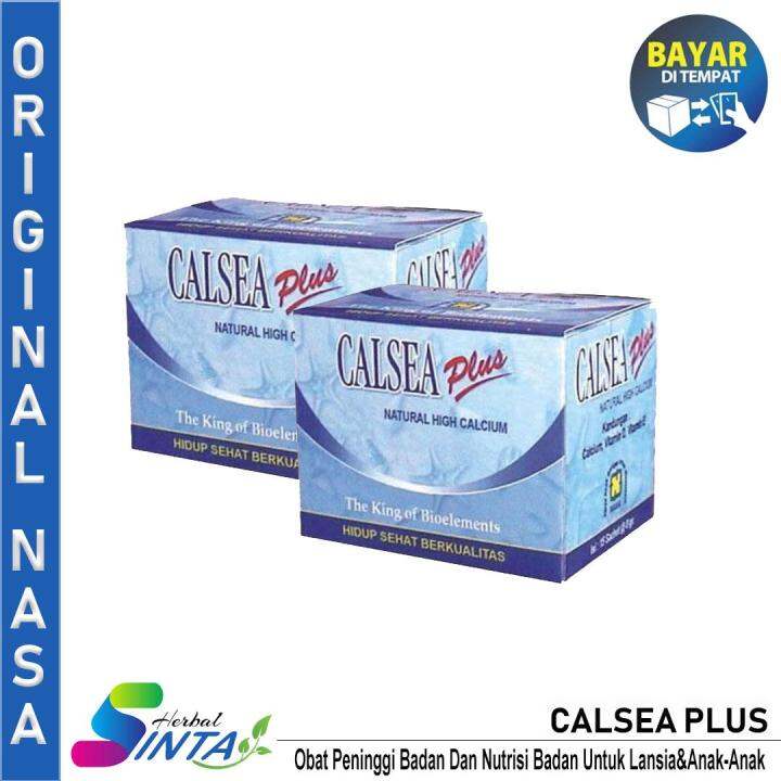 Natural Calsea Plus Obat Peninggi Badan Dan Nutrisi Tulang Untuk Lansia