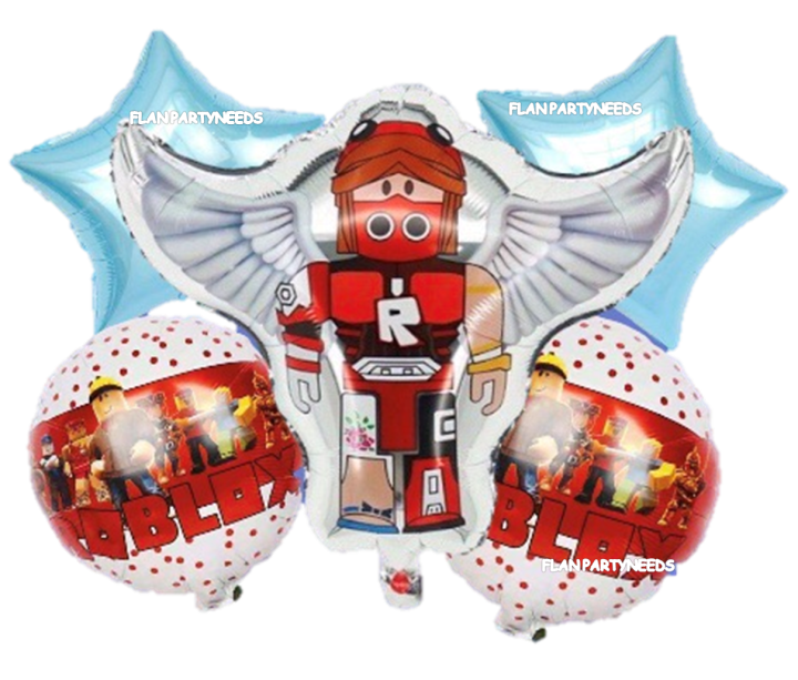 In Roblox Balloon Theme Party Sold Per Pack Pcs Roblox Foil