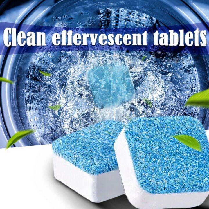 ABL 5Pcs Useful Laundry Washing Machine Cleaner Tablet Descaler Deep