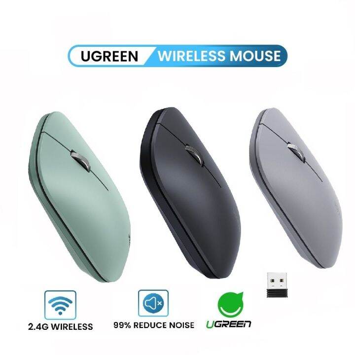 Ugreen Wireless Silent Mouse Mu Lazada