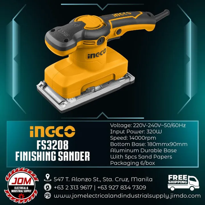 Ingco Fs Finishing Sander Lazada Ph