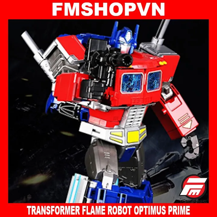 Hcm Fmshopvn Figure Transformer Flame Robot Optimus Prime M H Nh