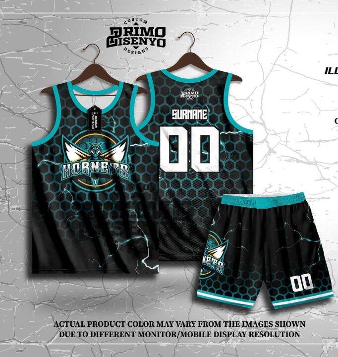 BASKETBALL JERSEY HORNETS 20 FREE CUSTOMIZE NAME AND NUMBER ONLY BEWARE