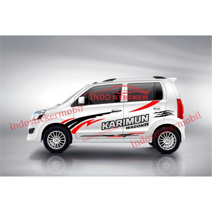 Sticker Mobil List Karimun Stiker Sticker Mobil Suzuki Karimun Wagon R