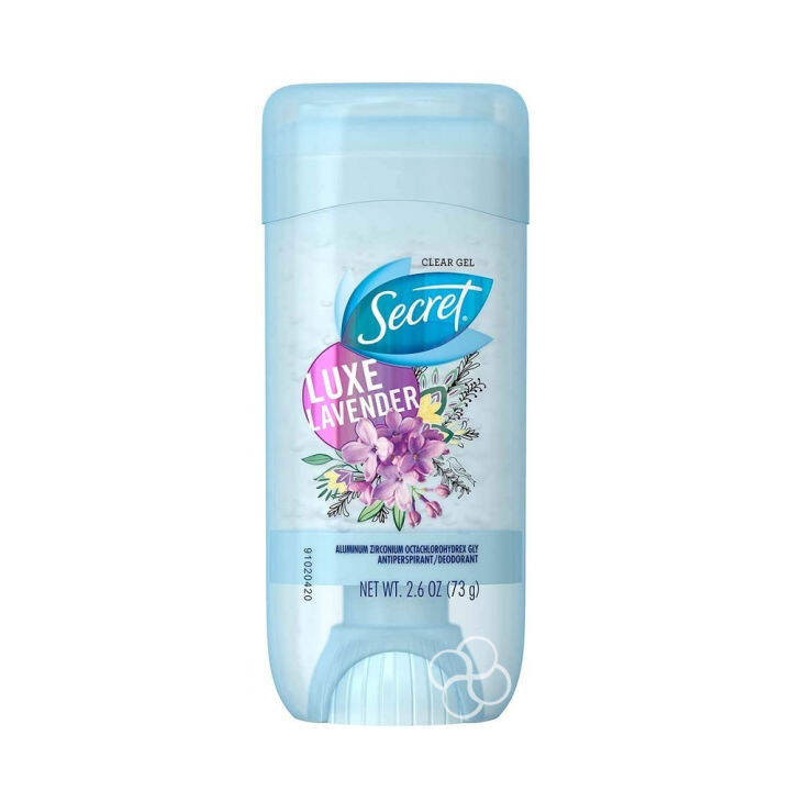 Secret Clear Gel Luxe Lavender Deodorant 73g Lazada PH