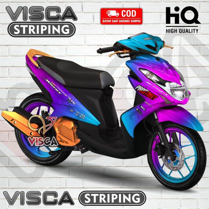 Stiker Striping Xeon RC Karbu Full Body Variasi Bunglon Lazada Indonesia