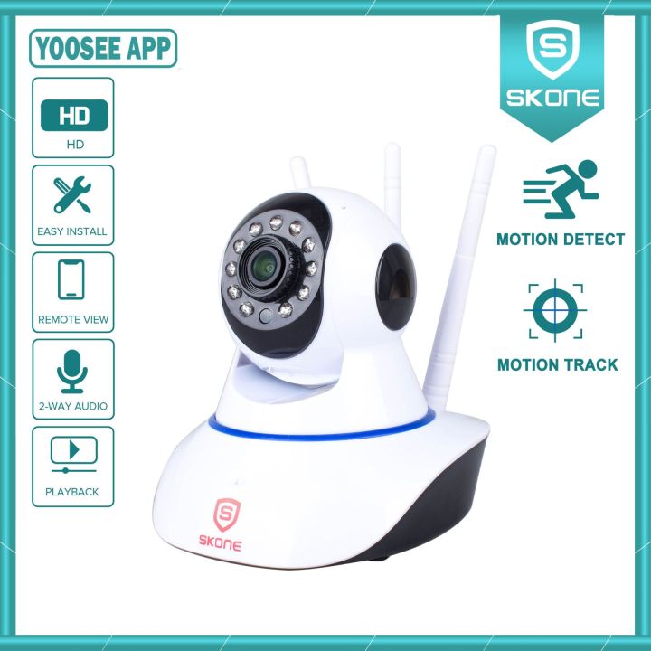 Yoosee Smart Home Wifi Ip Camera Skone Cctv Camera Triple Antenna