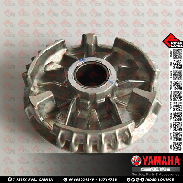 Rider Lounge GENUINE YAMAHA PULLEY PRIMARY SLIDING SHEAVE COMP For