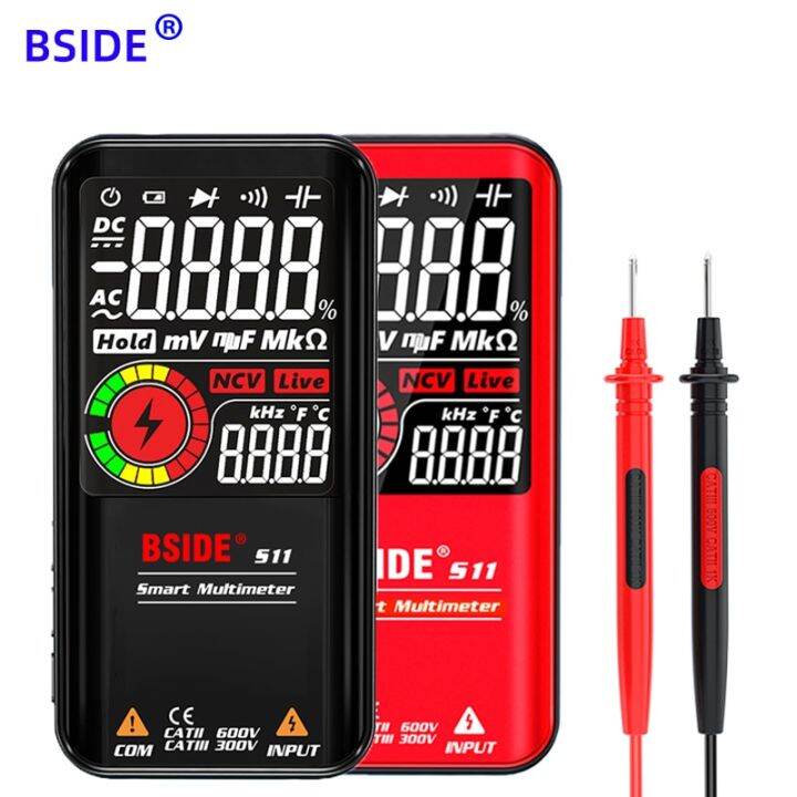 BSIDE 9999 Counts Digital Multimeter S10 S11 S20 Smart DC AC Voltage