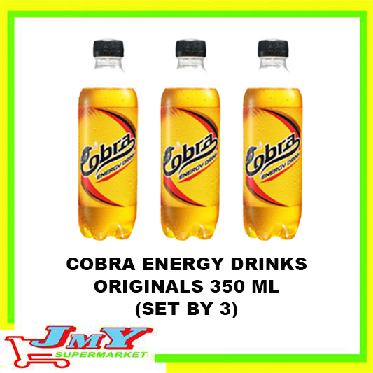 Jmy Cobra Energy Drink Original Orange Ml Set By Lazada Ph