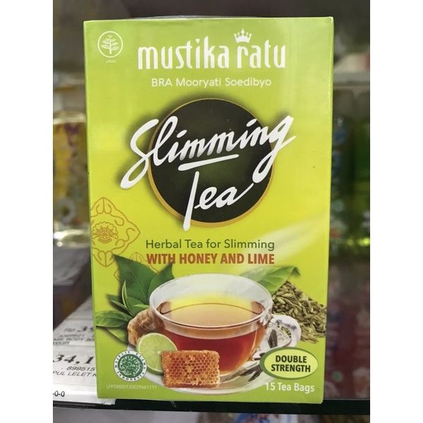 Mustika Ratu Slimming Tea Honey Lime Isi Lazada Indonesia