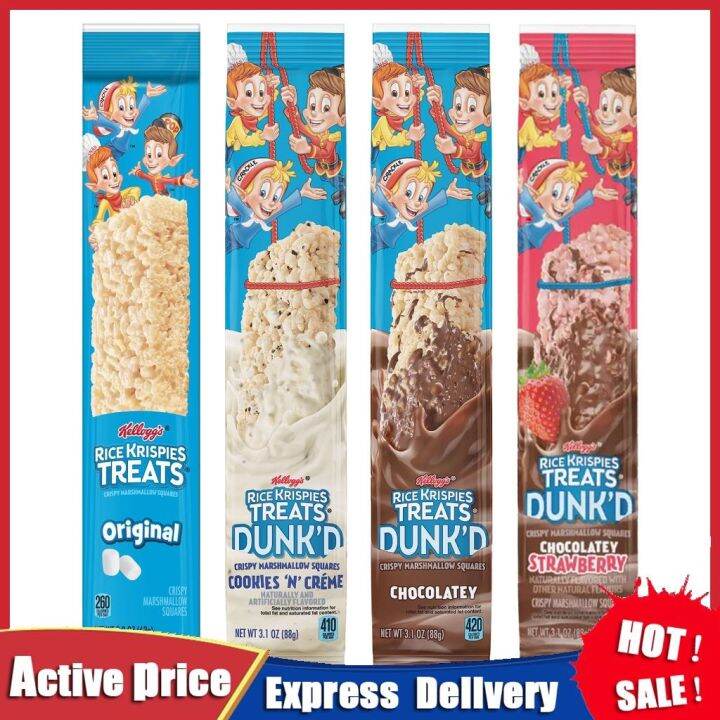 Kellogg S Rice Krispies The Original Treats Crispy Marshmallow Squares