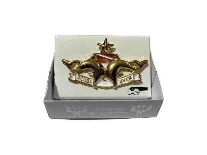 Brevet Wing Pin Scuba Diver Dasar Lazada Indonesia