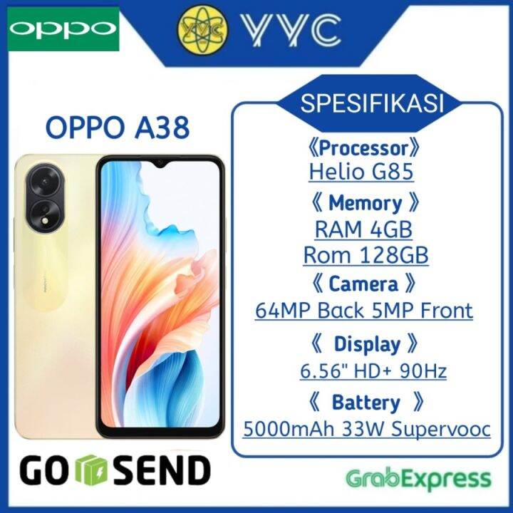 OPPO A38 RAM 4GB INTERNAL 128GB GARANSI RESMI Lazada Indonesia