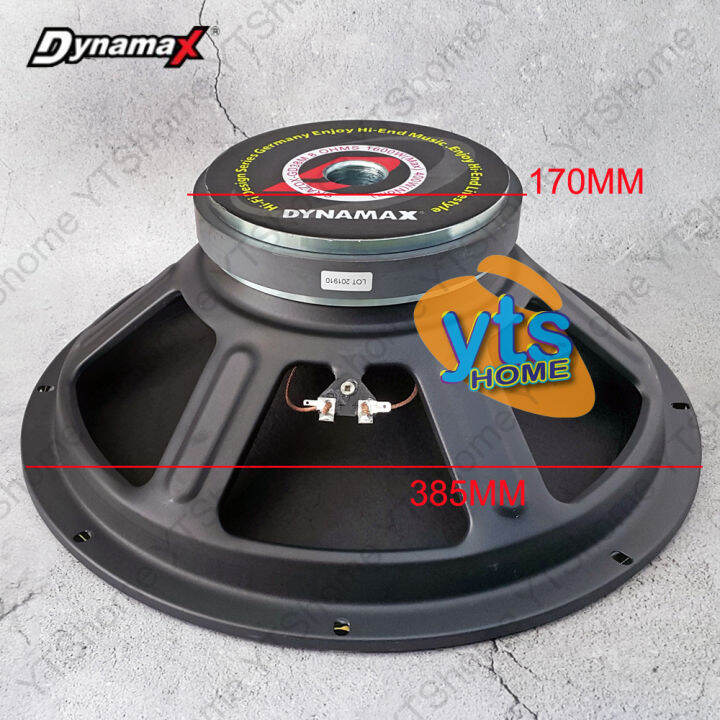 Dynamax Inch Woofer Speaker Unit Watt Ohm Srazdx Gd M Lazada