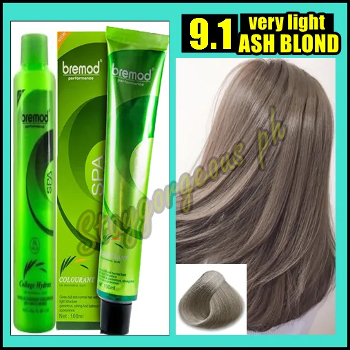 BREMOD 9 1 VERY LIGHT ASH BLONDE SET WITH OXIDIZING Lazada PH