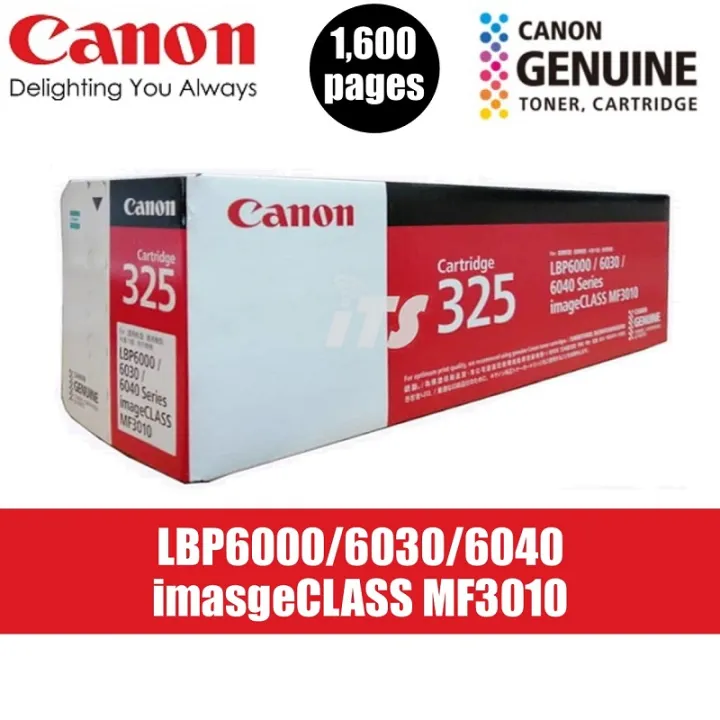 Canon 325 Black Toner 1 600 Pages Lazada