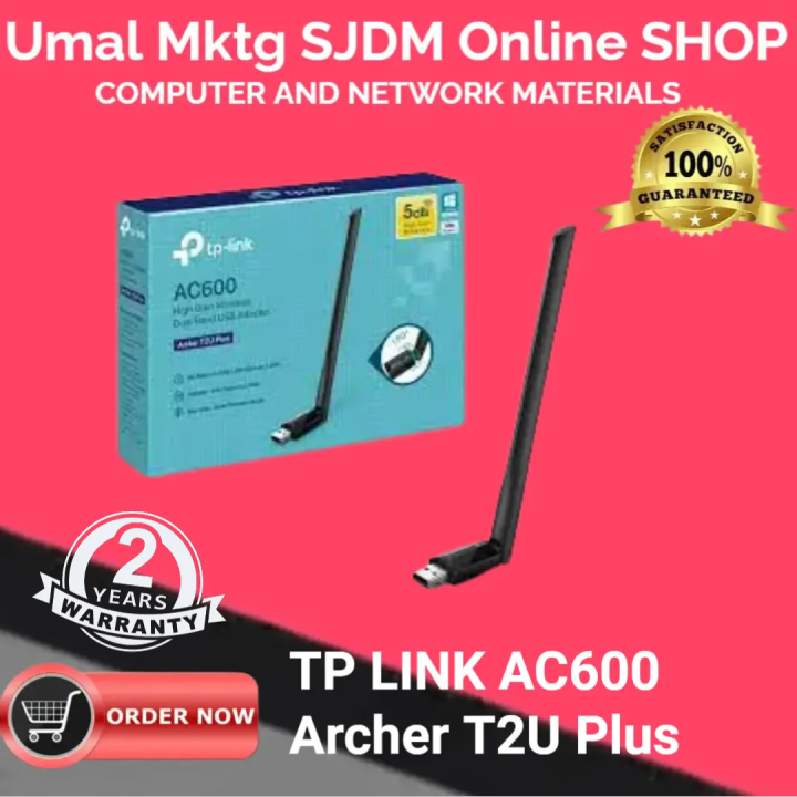 Tp Link Archer T U Plus Ac High Gain Wireless Dual Band Usb Adapter