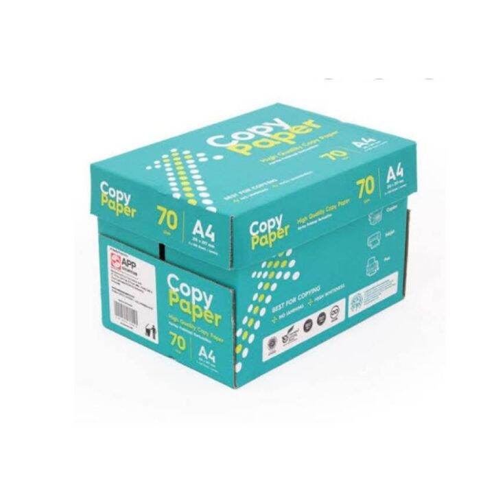 Kertas HVS A4 70gram Merk CopyPaper 1 RIM ISI 500 LEMBAR Lazada