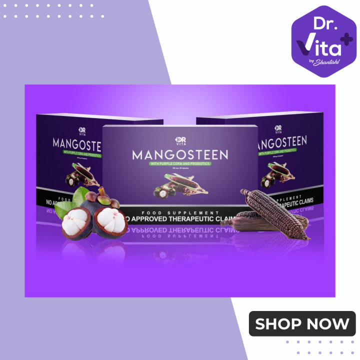 Dr Vita Mangosteen With Purple Corn Capsules X Mg Box