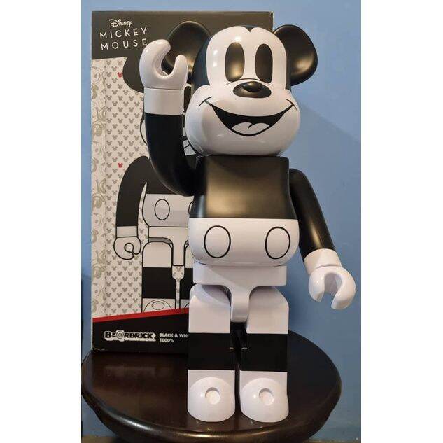 BEARBRICK MICKEY MOUSE B W 2020 Ver 1000 Bearbrick Original