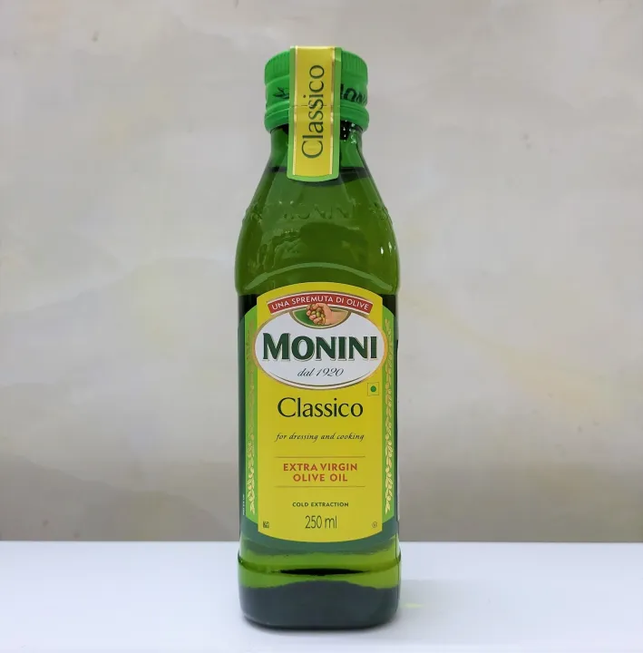 Chai 250ml Extra Virgin DẦU Ô LIU NGUYÊN CHẤT Italia MONINI