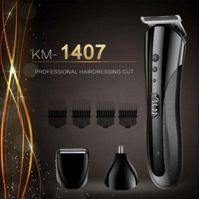 KEMEI 3 IN 1 KM 1506 KM 1407 Men Rechargeable 3 IN 1 Hair Trimmer