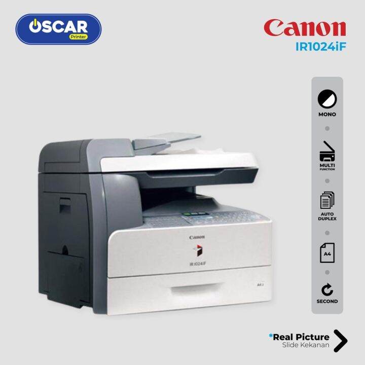 Printer Canon IR1024if Canon 1024 Mono Print Scan Copy Lazada Indonesia