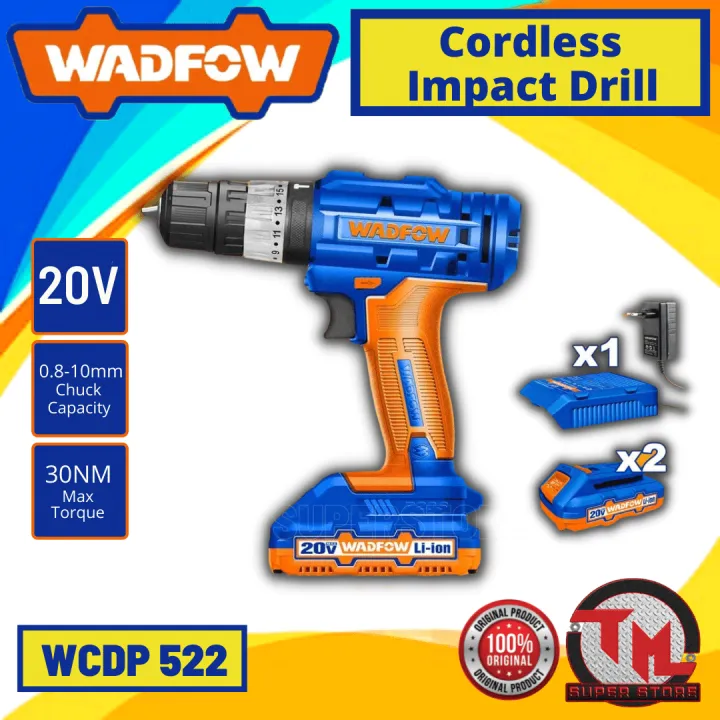 Wadfow Cordless Impact Drill V Wcdp Tm Ss Lazada Ph