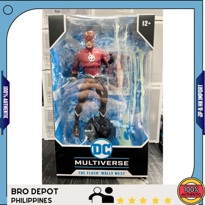 Ready Stock McFarlane DC Comic DC Multiverse 7IN The Flash Wally