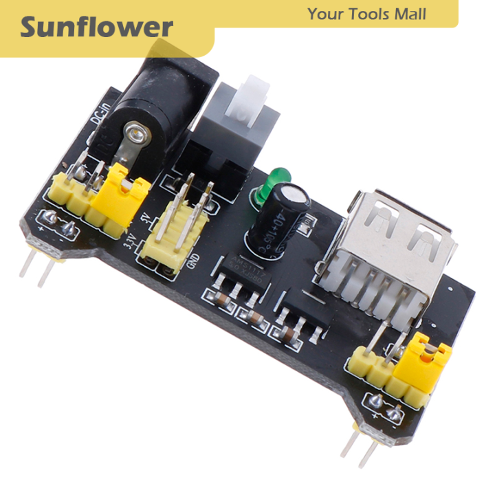 Flower MB102 MB 102 Breadboard Power Supply Module 3 3V 5V For