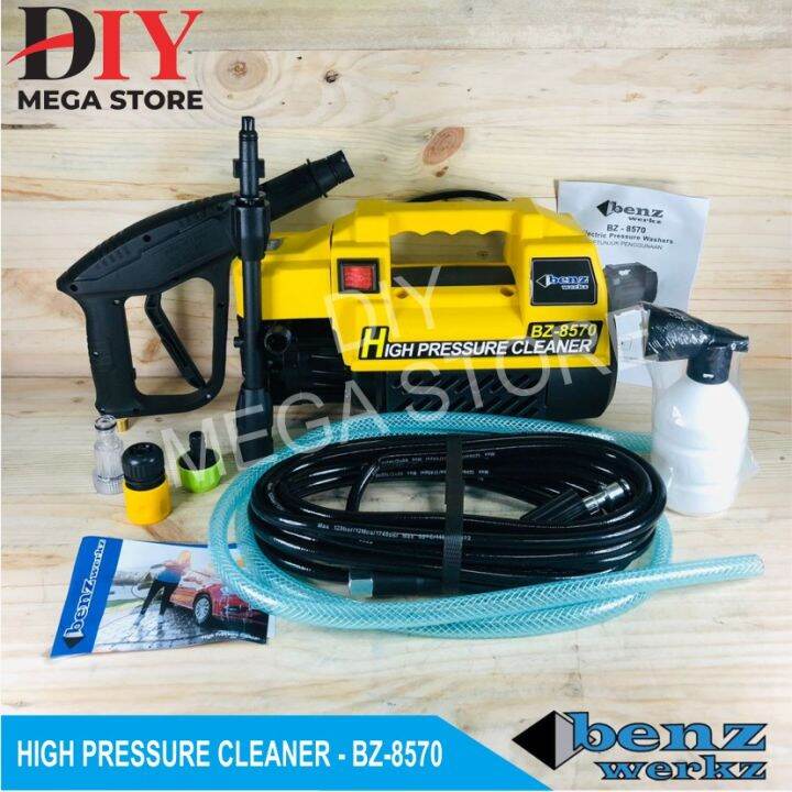 Mesin Jet Cleaner Steam Cuci Mobil Motor Ac High Pressure Benz Bz