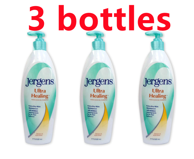 3 Bottles Jergens Ultra Healing Skin Lightening Age Defying Original