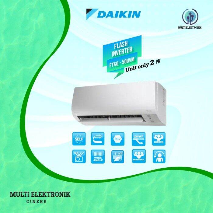 AC Daikin Flash Inverter 2 PK FTKQ 50 SV Lazada Indonesia