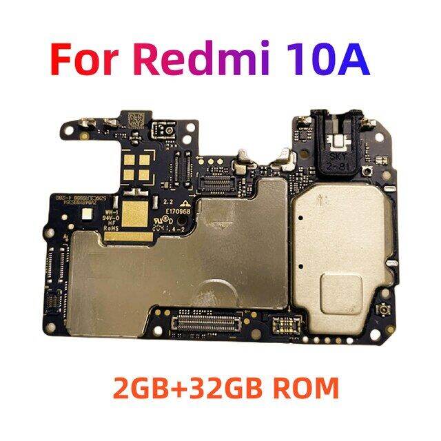 Unlocked Mainboard For Suitable For Xiaomi Redmi 10A Motherboard 32GB