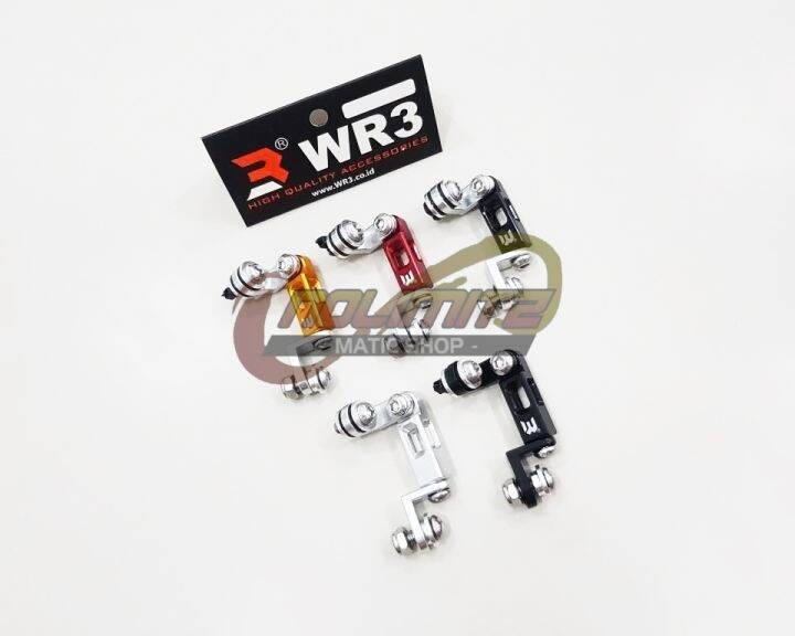 Breket Dudukan Tabung Minyak Oli Master Rem Wr Cnc Aluminium Lazada