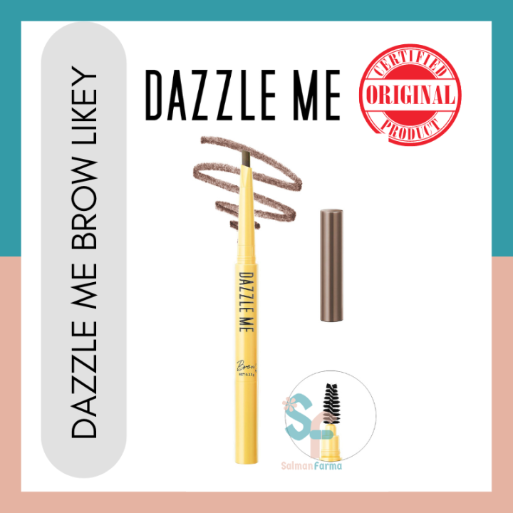 Dazzle Me Brow Likey Automatic Eyebrow Pencil Waterproof Lazada