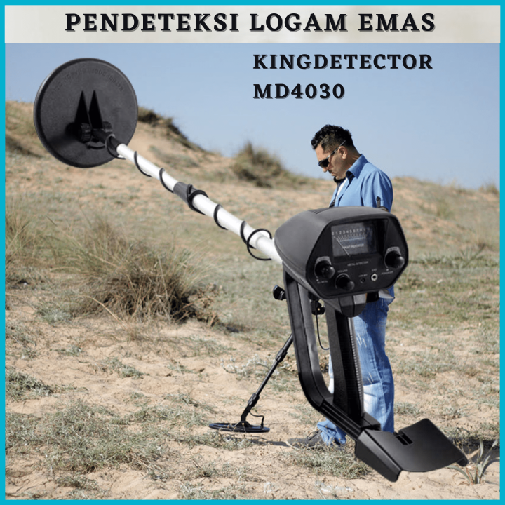 Cod Kingdetector Underground Metal Gold Detector Alat Pendeteksi Emas