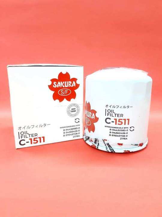 SAKURA OIL FILTER C 1511 C 512 VIC For ISUZU HI LANDER CROSSWIND