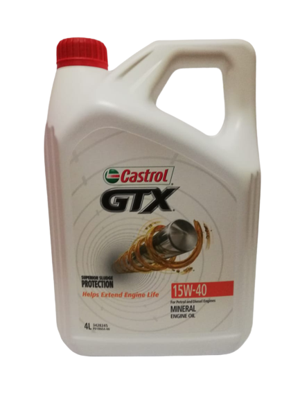 CASTROL GTX MINERAL 15W40 4LITRE Lazada