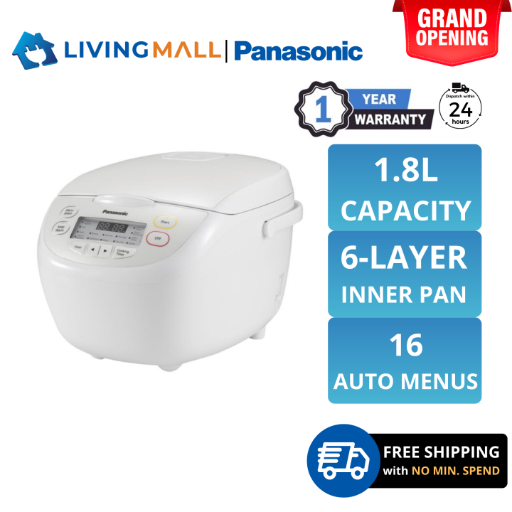 PANASONIC SR CN188 Jar Rice Cooker 1 8L SR CN188WSK 6 Layer Inner Pan