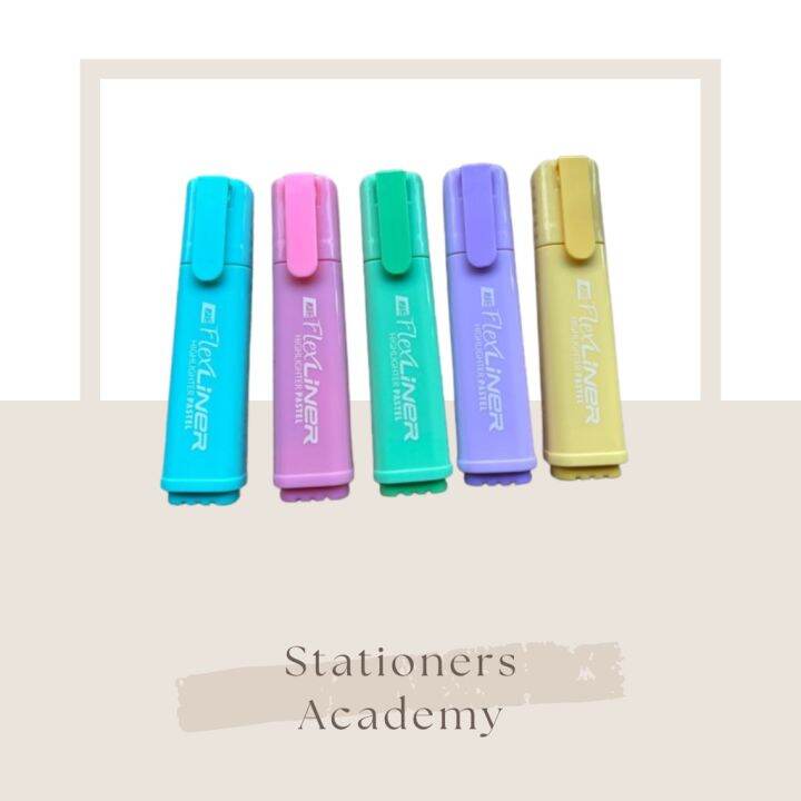 Flexoffice Flexliner Highlighter Pastel Per Piece FO HL009 Lazada PH