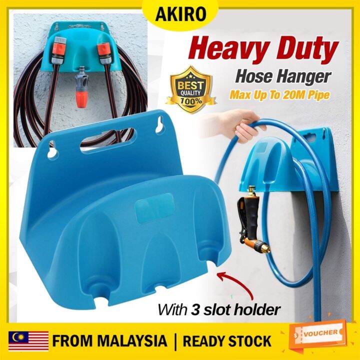 Exclusive Akiro Pc Hose Hanger Plastic Water Pipe Rack Wall Mounted