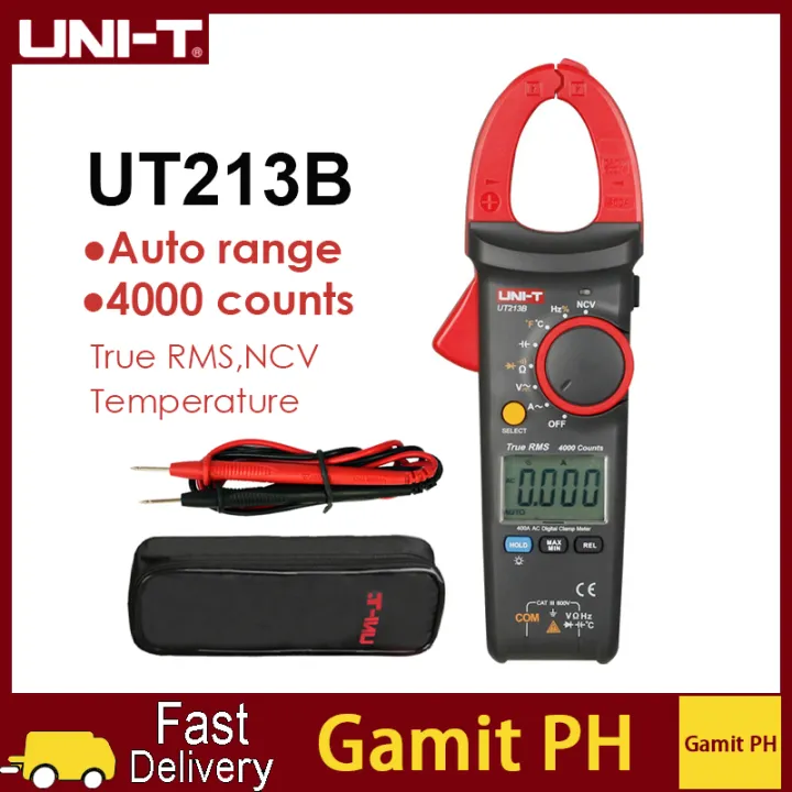 Gamit PH Original UNI T UT213B LCD Digital Clamp Meters 4000 Counts